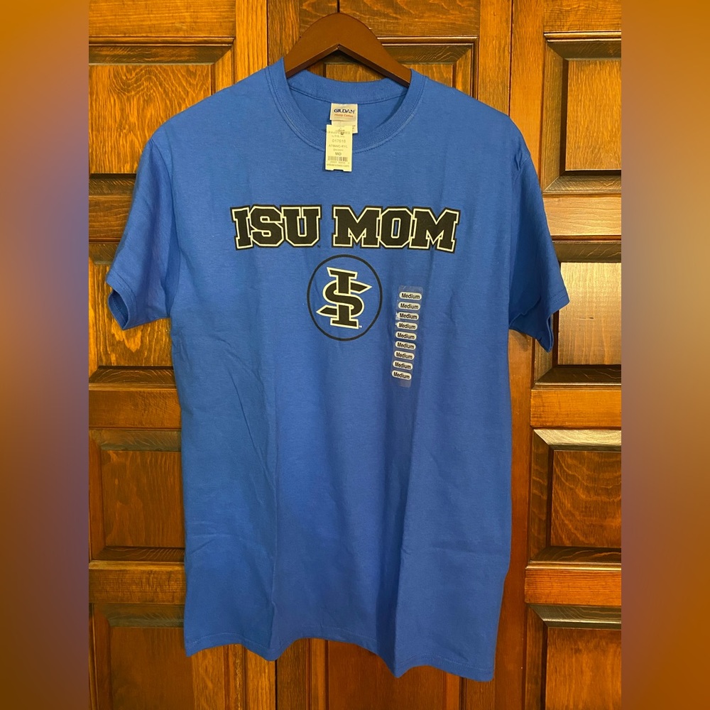 Indiana State Universary (ISU) MOM T-shirt, NWT, Officially-Licensed